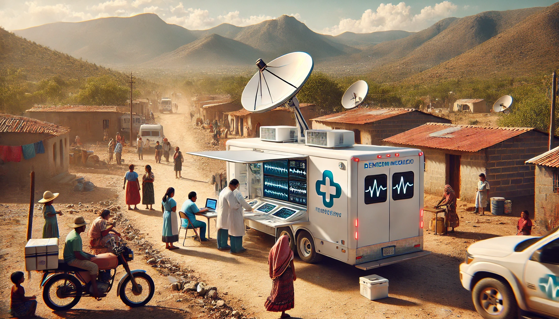 JabaSat: Telemedicina Vía Satélite para Unidades de Salud Móviles en México